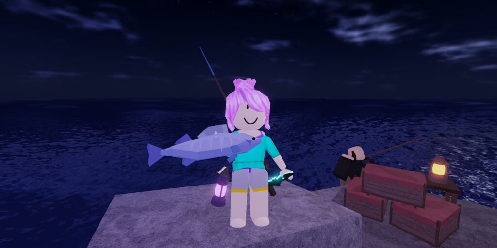Juego Fish en Roblox 2025: captura peces únicos y explora vastos océanos
