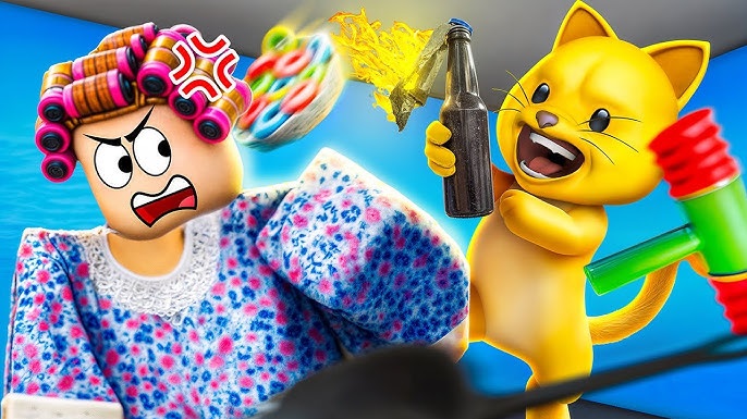 Destroy Grandma, un juego humorístico y viral en Roblox