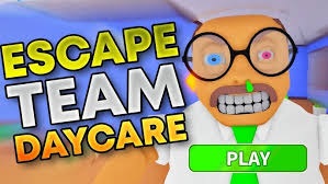 Team Daycare Getaway, un juego de puzzles y trabajo en equipo en Roblox