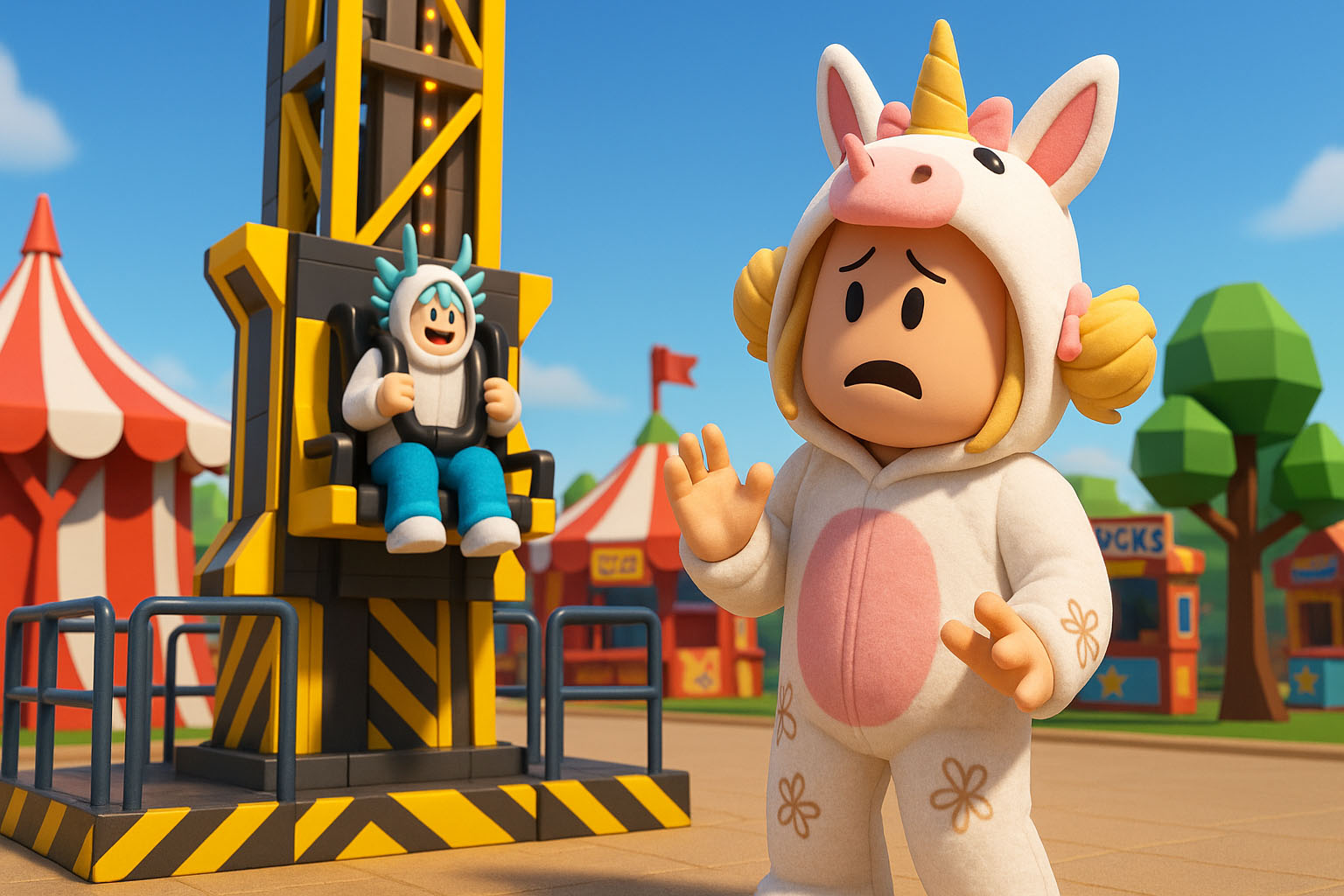 YELL-O-VATOR en Brookhaven: la torre que te hace gritar… ¡y ganar rápido!