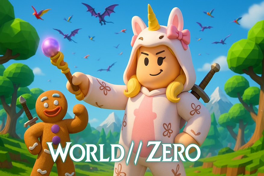 🎯 World // Zero en Roblox: un RPG cooperativo con mazmorras y clases únicas