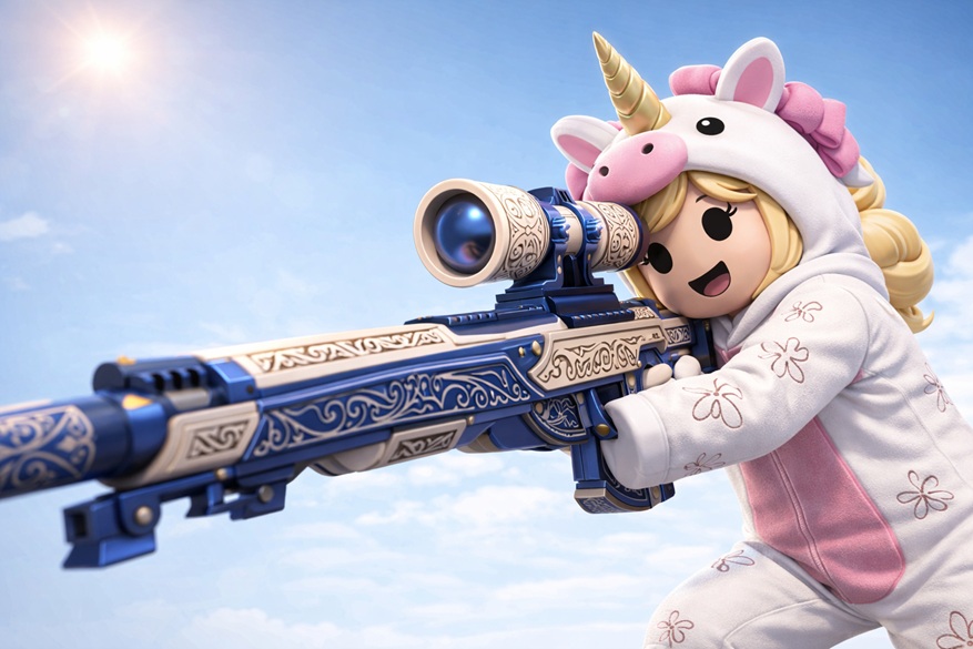 EL SHOOTER DE ROBLOX DONDE SOLO LOS MÁS CALCULADORES GANAN