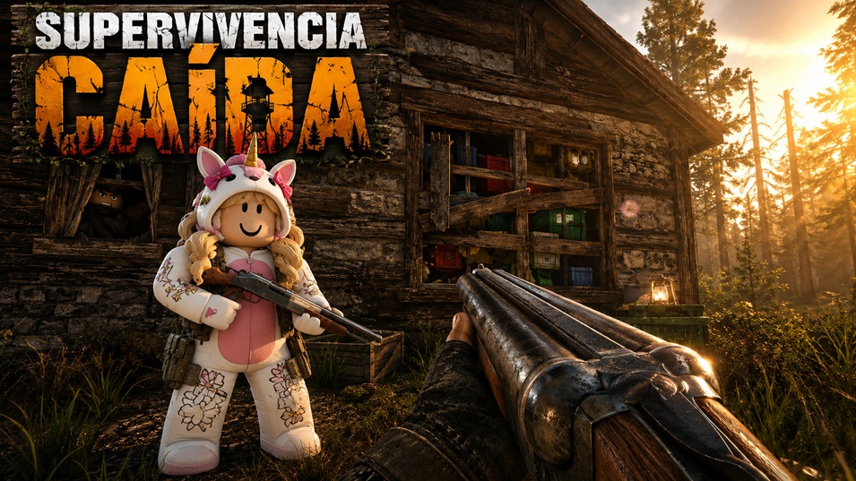 Supervivencia caída destaca en Roblox con una experiencia de supervivencia llena de tensión y exploración