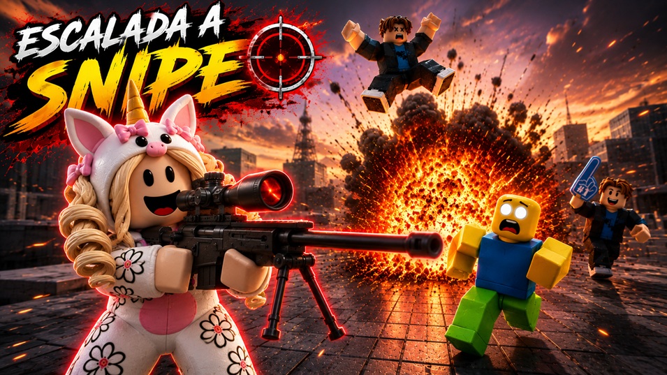 Escalada a Snipe conquista a los jugadores con su mezcla de parkour, disparos y caos absoluto