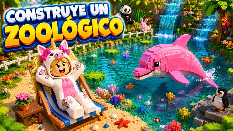 Este juego de Roblox te invita a crear un increíble santuario lleno de animales y naturaleza