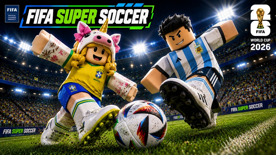 Super Fútbol de la FIFA convierte cada partido de Roblox en una batalla por el gol